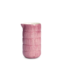 Stripes Mjölkkanna 30 cl 12,5 cm Keramik Rosa