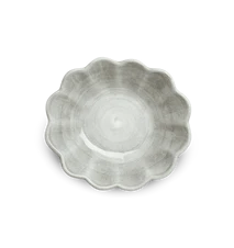 Ostronskål Liten Grå 18x16 cm
