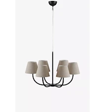 Cozy Kattovalaisin 57 cm Musta/Beige