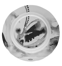 Assiette plate Juno Ø 27,5 cm gris