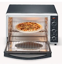 TO 2058 Miniugn med Pizzasten Varmluft 42 L