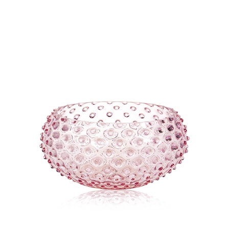 Hobnail Tapas 23 cm Rosa