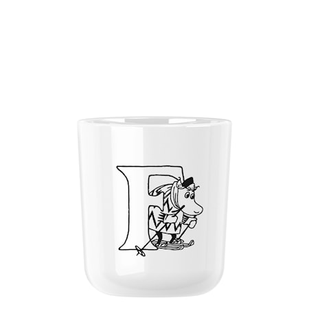 F Moomin ABC Mugg 20 cl Vit