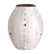 Vase Knots 16 cm - White