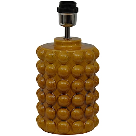 Bubbels Lampfot Mustard 29 cm