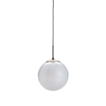 Lampe 44x30 cm Hvid/Brun