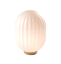 Bright Modeco+ Bordlampe Opal/Messing/Svart Ledning