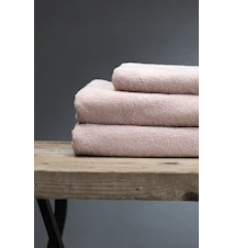 Handtuch Baumwolle/ Leinen 50x70 - Weiß