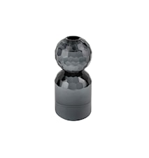 Crystal Art Ball Lysestake Large Svart