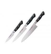 Set di coltelli Pro-S 3 pezzi