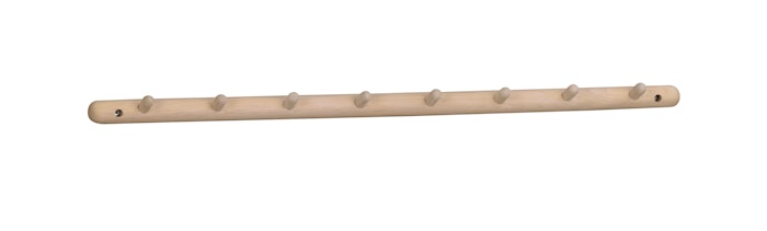 Milford Kroklist Vitpigmenterad Ek 80 cm