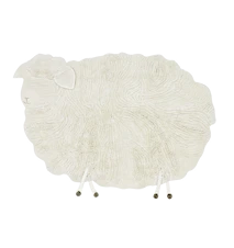 Woolable Matta Tvättbar 120x170 Pink Nose Sheep