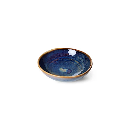 Chef ceramics: Fat 9 cm Rustic blue