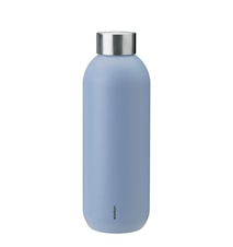 Keep Cool vacuum drinking bottle, 0.6 l. - lupin/steel