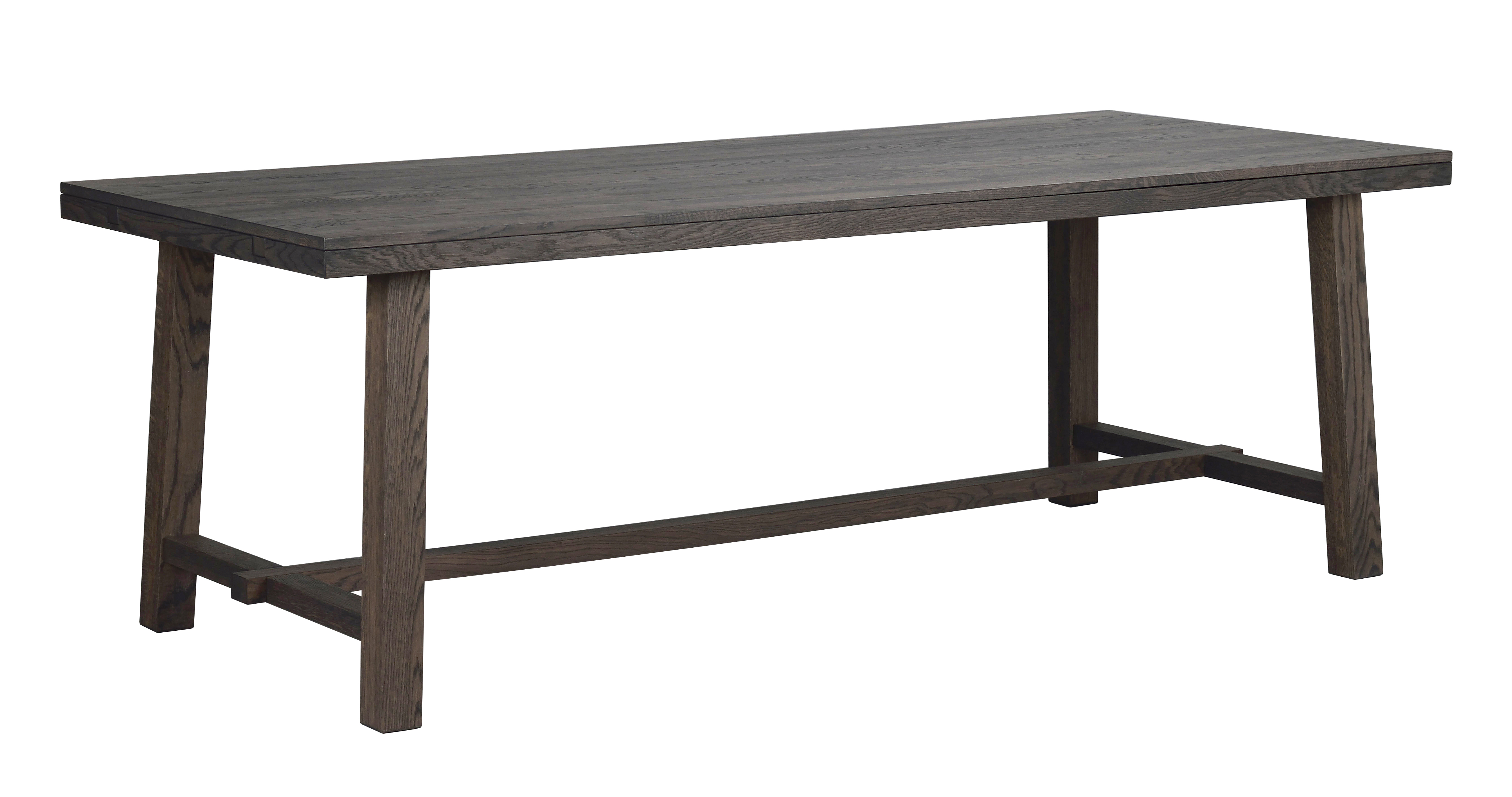 Køb Brooklyn Spisebord Mørkebrun Eg 220x95 cm | KitchenTime Brooklyn spisebord whiteash eg