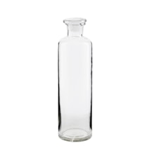 Farma, bottiglia con tappo, vetro, (alt. 32 cm, diam. 9 cm)