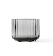 Lyngby Ljuslykta Smoke Munblåst Glas Ø6,7 cm