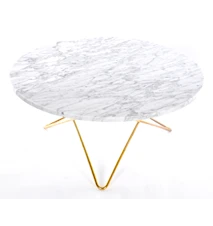 O table soffbord - marmor/mässing