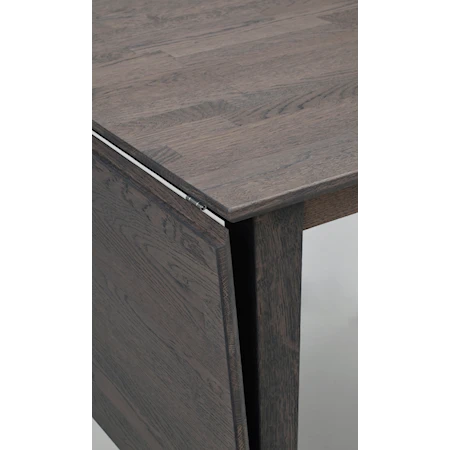Filippa Klaffbord 120+45 cm Ek Mörkbrun