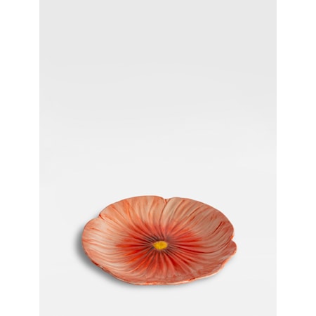Poppy Assiett 20,5 cm Röd