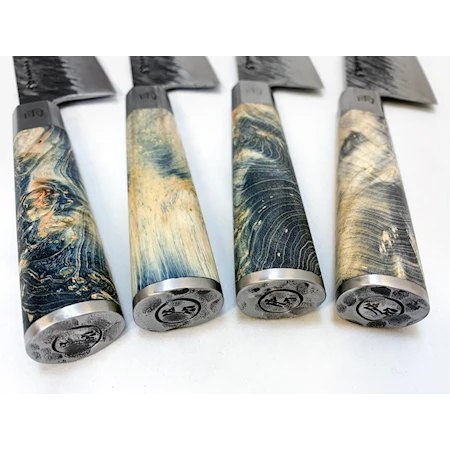 Ame Kiritsuke Knife Hande made of Canadian Larch 23 cm