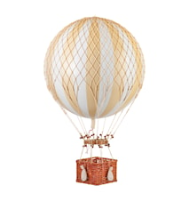 Jules Verne Luftballong 70 cm Hvit/Benhvit
