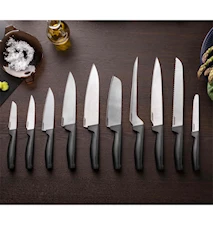Hard Edge Asiatisk Kockkniv 16 cm Svart