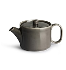 Coffee & More Teapot Grey