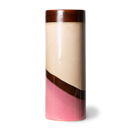 70s Vas L 25 cm Keramik Dunes
