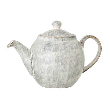 Natasha Teapot Grey Stoneware