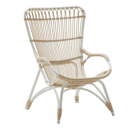 Monet alu rattan lænestol