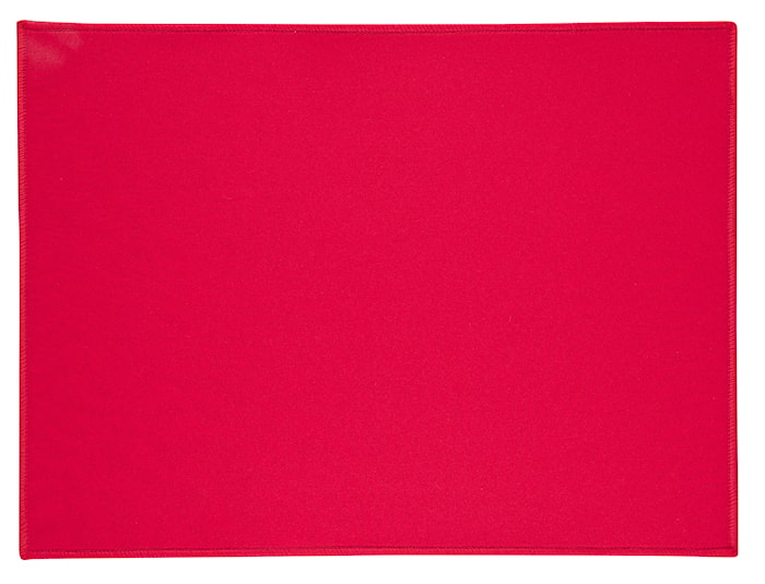 Table Mat Red 40 x 30 cm