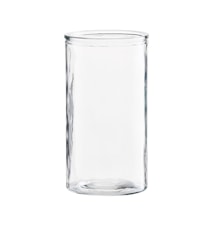 Vase Cylinder Ø 13x24cm Clear