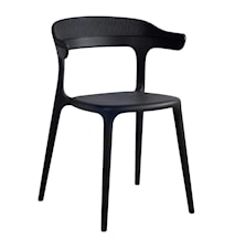 Muubs Luna Stripe stol - svart