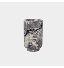 Stevie marmor vase 20,5 cm grå