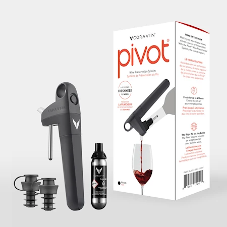Pivot® Vinbevaringssystem Svart