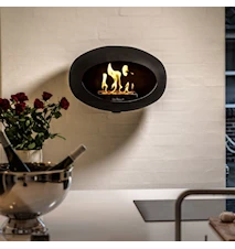 Le Feu Dome Wall Eldstad Svart