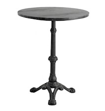 Cafébord Marmor Ø 60 cm - Svart