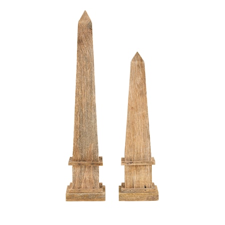 Artwood Monument Dekoration Set om 2 Natural