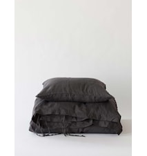 Påslakan 150x200 cm Linne Carbon