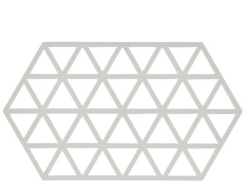 Triangles Grytunderlägg Warm Grey 24x14 cm