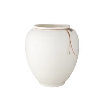 Vase blanc mat 33 cm