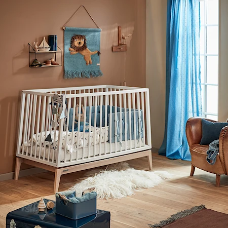 Baby sengetøy 70 x 100 cm Forrest Dusty Blue