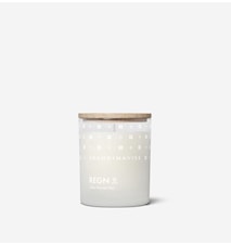 REGN Mini Doftljus 65g Glas Vit