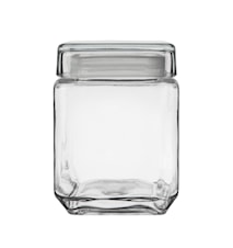 Glasgefäß Quadratisch 1,2 l