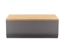 Mattina Brødkasse 34x21 cm Bambus Mørkegrå