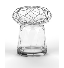 Bloom Vas 28,4 cm Glas/Metall Klar