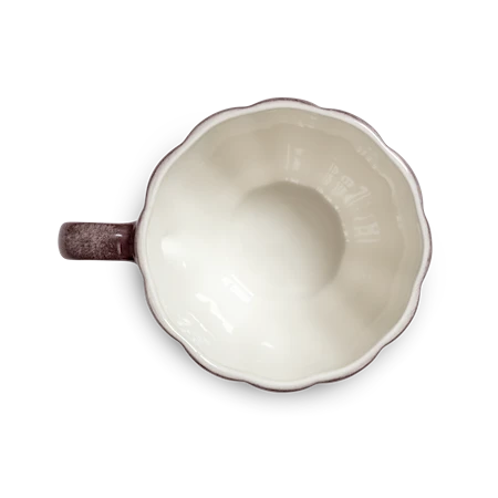 Oyster Mugg 60 cl 11 cm Keramik Plommon
