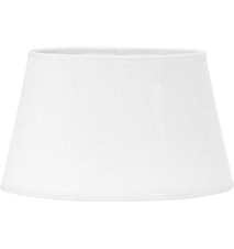 Indi Lampskärm Linne Vit 25cm