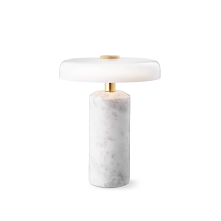 Trip Bordslampa Ø17×21 cm Cararra/Blank Opal